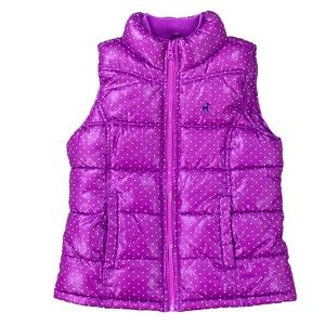Girl’s Old Navy puffer vest size M